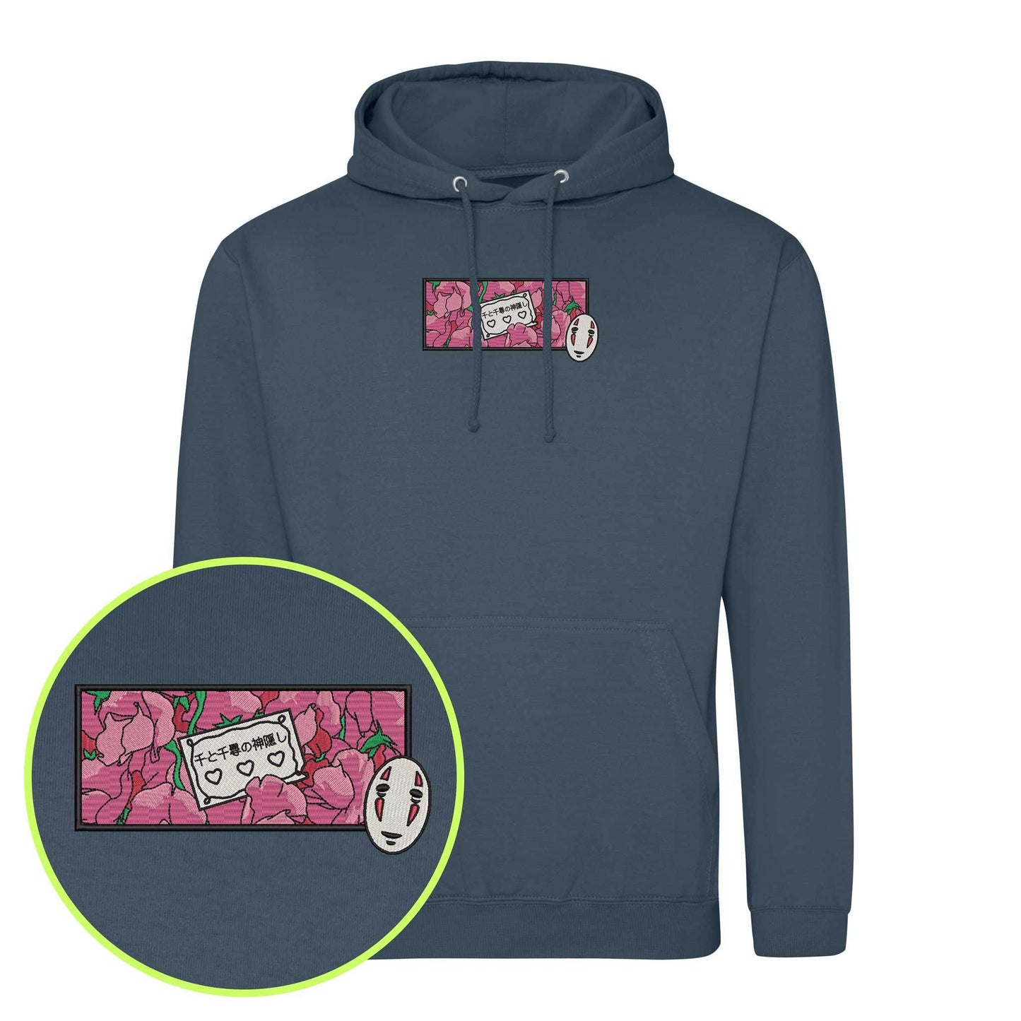 Spirit of the Mask Embroidered Hoodie (Unisex) - nonsez