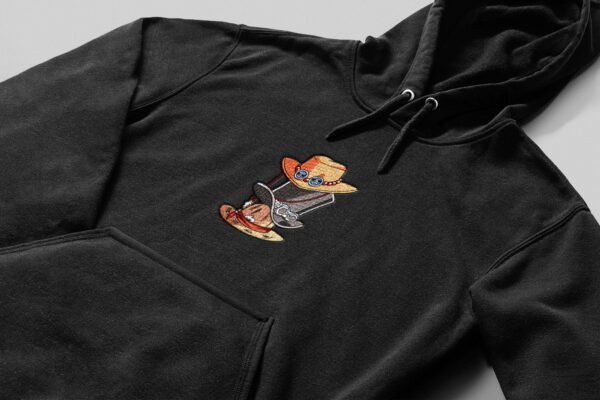 Bond of Brothers embroidered Hoodie / Sweatshirt - Image 2