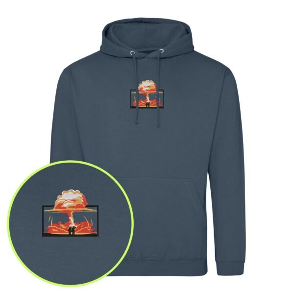 Atomic Love embroidered Hoodie / Sweatshirt - Image 3