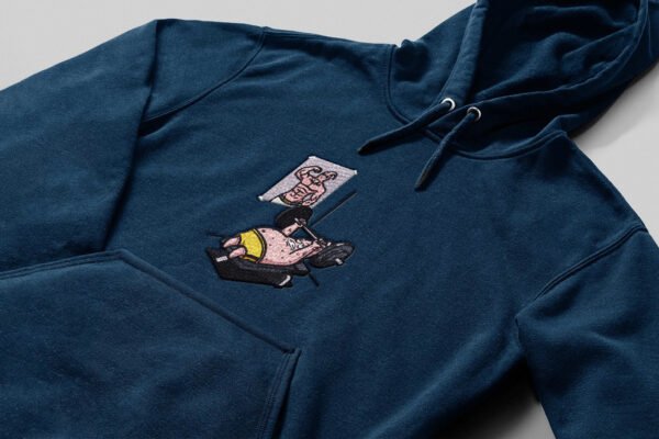 Buu’s Gym Session embroidered Hoodie / Sweatshirt - Image 2