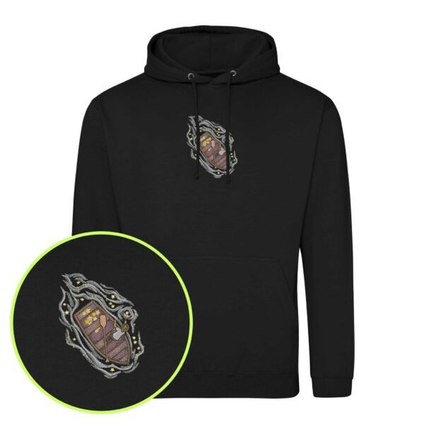 Celestial Voyage embroidered Hoodie / Sweatshirt - Image 3