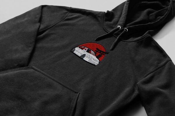 Civic Street Racer embroidered Hoodie / Sweatshirt - Image 2