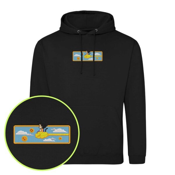 Cloud Rider embroidered Hoodie / Sweatshirt - Image 3