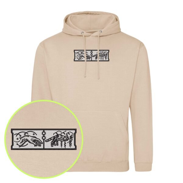Creation of Robot embroidered Hoodie / Sweatshirt - Image 4