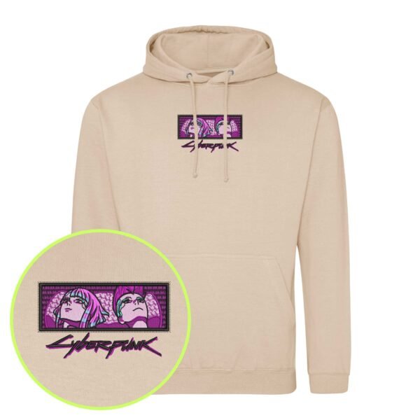Cyberpunk Shadows embroidered Hoodie / Sweatshirt - Image 8