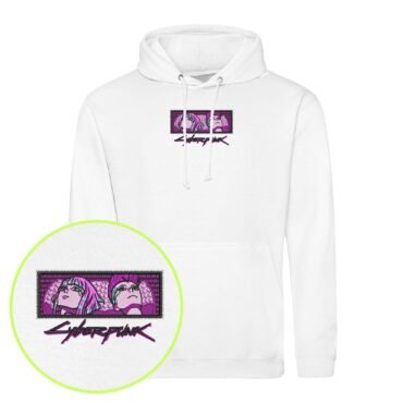 Cyberpunk Shadows embroidered Hoodie / Sweatshirt
