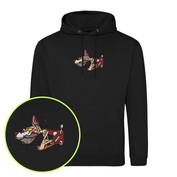 Devil’s Pact embroidered Hoodie / Sweatshirt - Image 5