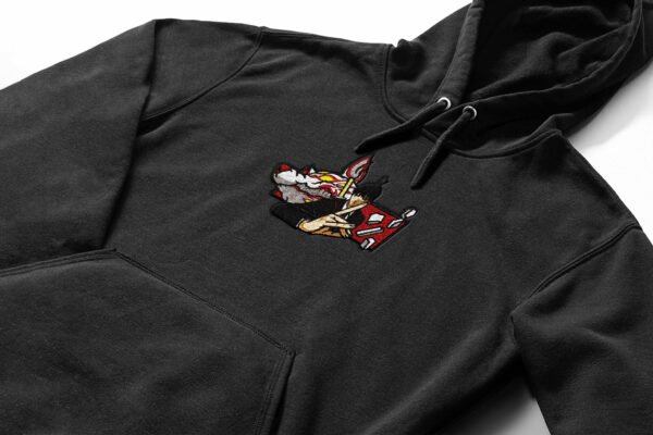 Devil’s Pact embroidered Hoodie / Sweatshirt - Image 2