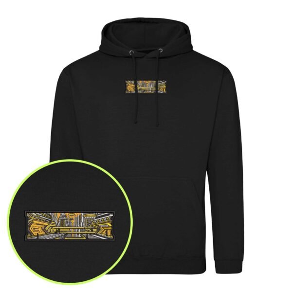 Digital Utopia embroidered Hoodie / Sweatshirt - Image 3