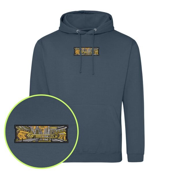 Digital Utopia embroidered Hoodie / Sweatshirt - Image 4