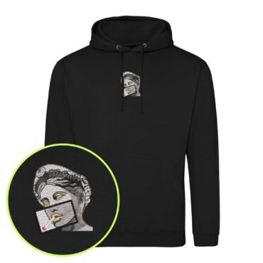 Divine Rebellion embroidered Hoodie / Sweatshirt