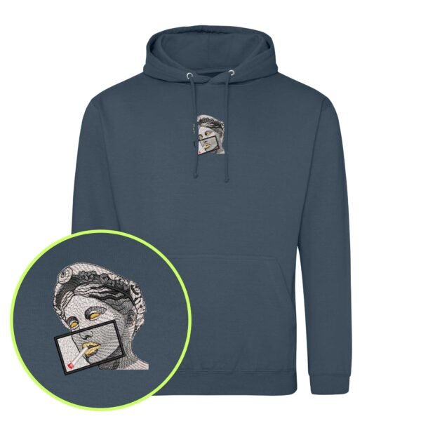 Divine Rebellion embroidered Hoodie / Sweatshirt - Image 4