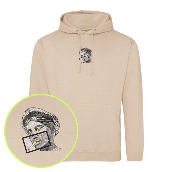 Divine Rebellion embroidered Hoodie / Sweatshirt - Image 5