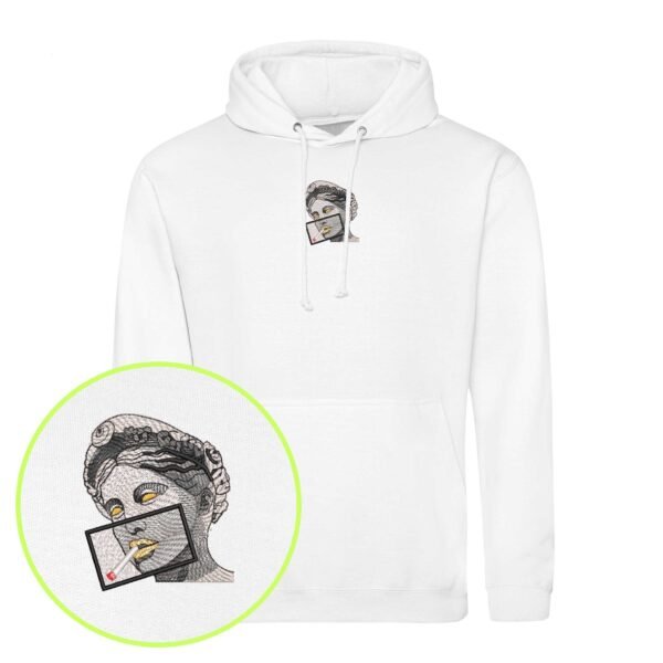 Divine Rebellion embroidered Hoodie / Sweatshirt - Image 6