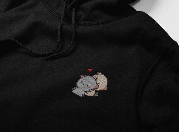 Double Trouble chest embroidered Hoodie / Sweatshirt