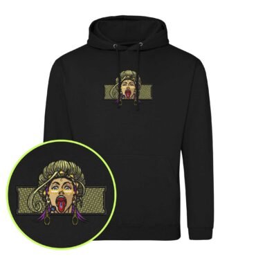 Enlightened Fighter embroidered Hoodie / Sweatshirt