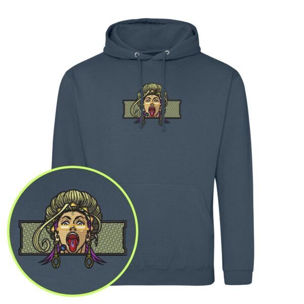 Enlightened Fighter embroidered Hoodie / Sweatshirt - Image 8