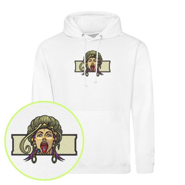 Enlightened Fighter embroidered Hoodie / Sweatshirt - Image 4