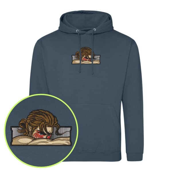 Eren Titan embroidered Hoodie / Sweatshirt - Image 4