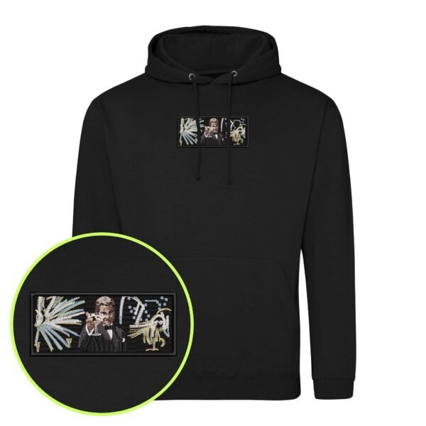 Gatsby’s Glance embroidered Hoodie / Sweatshirt - Image 3