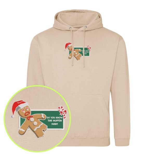 Do You Know a Muffin Man embroidered Hoodie / Sweatshirt - Image 5