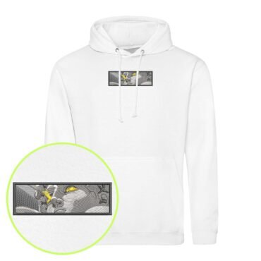 Golden Beam Gaze embroidered Hoodie / Sweatshirt
