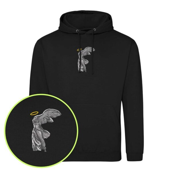 Guardian Wings embroidered Hoodie / Sweatshirt - Image 3