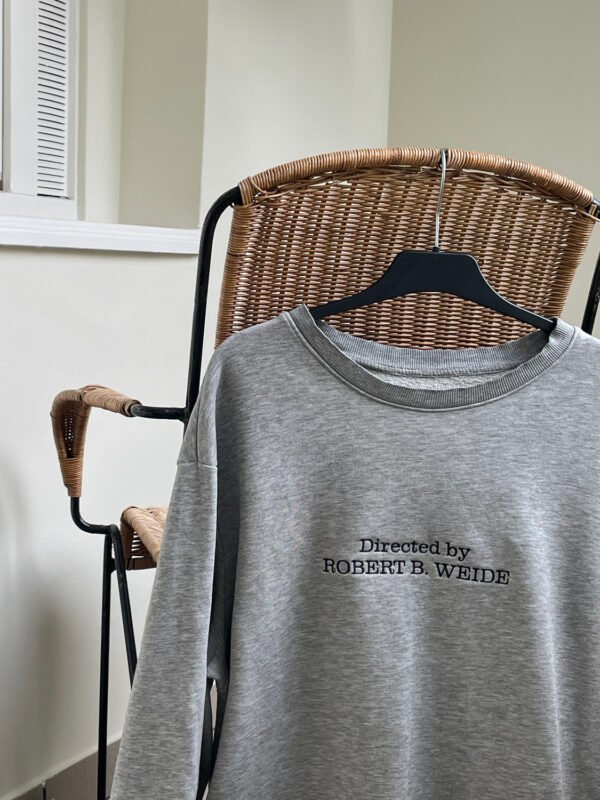 Custom Slogan Hoodie / Sweatshirt - Centered Embroidery - Image 7