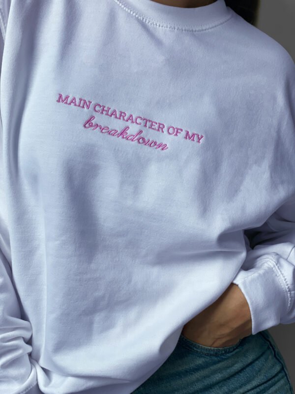 Custom Slogan Hoodie / Sweatshirt - Centered Embroidery