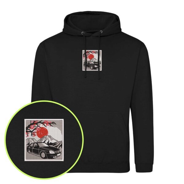 Lada Bloom embroidered Hoodie / Sweatshirt - Image 3