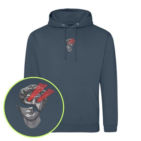 Laser Vision embroidered Hoodie / Sweatshirt - Image 6