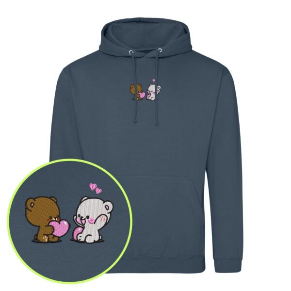 Love & Cuddles embroidered Hoodie / Sweatshirt - Image 5