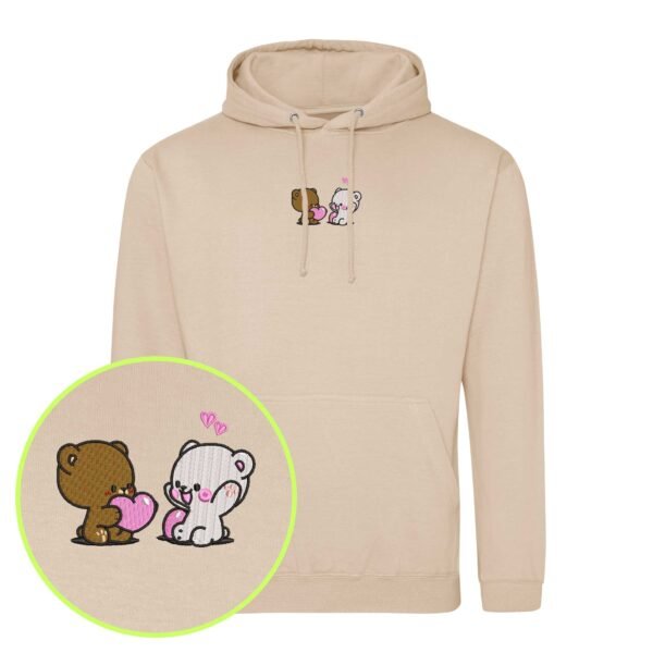 Love & Cuddles embroidered Hoodie / Sweatshirt - Image 3