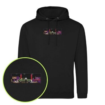 Midnight Tune-Up embroidered Hoodie / Sweatshirt