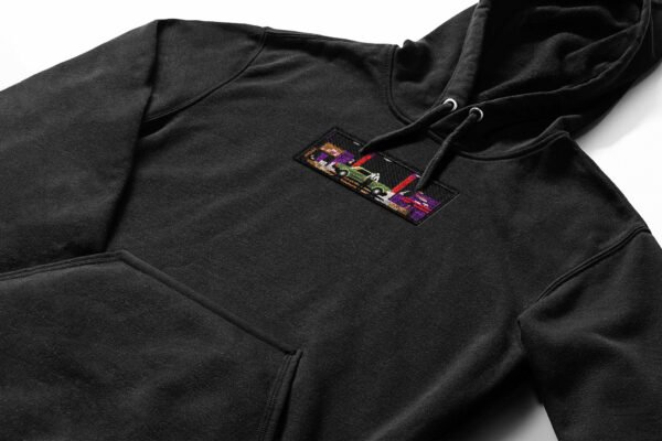 Midnight Tune-Up embroidered Hoodie / Sweatshirt - Image 2