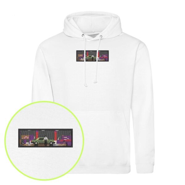 Midnight Tune-Up embroidered Hoodie / Sweatshirt - Image 6