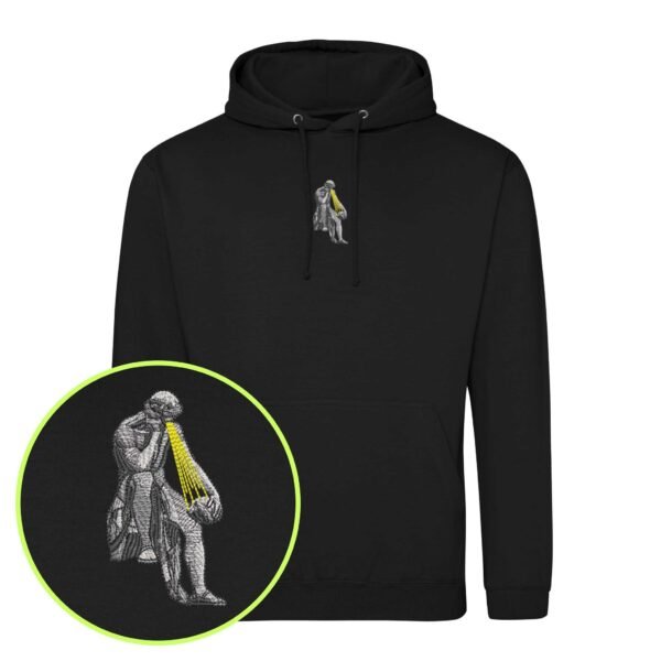 Philosopher’s Gaze embroidered Hoodie / Sweatshirt (Copy) - Image 3