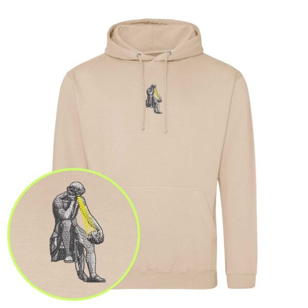 Philosopher’s Gaze embroidered Hoodie / Sweatshirt (Copy) - Image 5