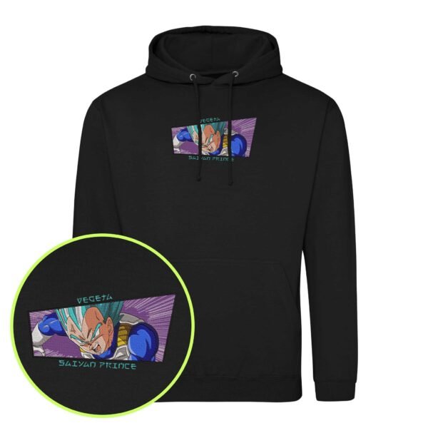 Saiyan Pride embroidered Hoodie / Sweatshirt - Image 3