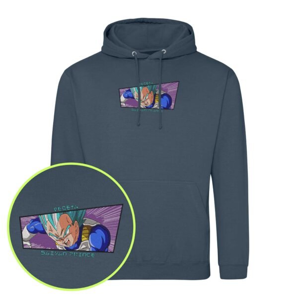 Saiyan Pride embroidered Hoodie / Sweatshirt - Image 4