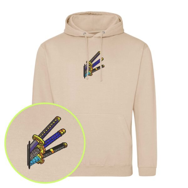 Shadow Katana embroidered Hoodie / Sweatshirt - Image 5
