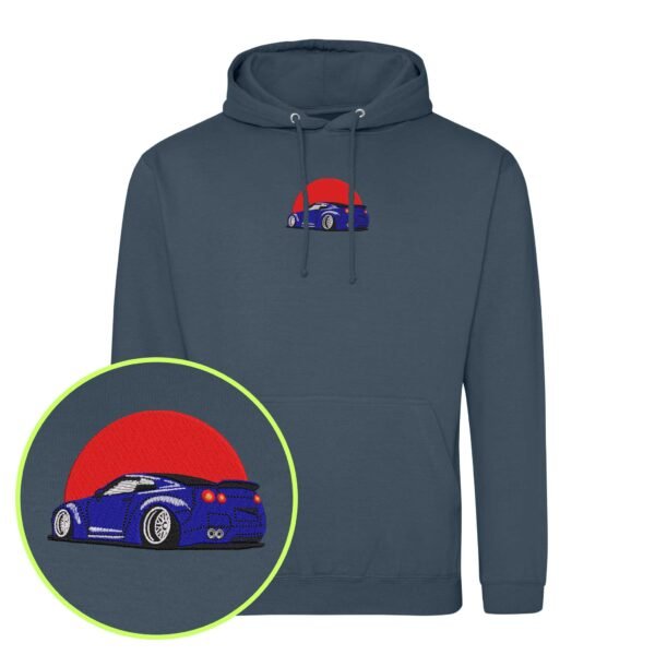 Skyline GT Power embroidered Hoodie / Sweatshirt - Image 4
