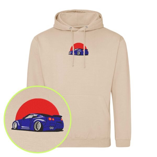 Skyline GT Power embroidered Hoodie / Sweatshirt - Image 5