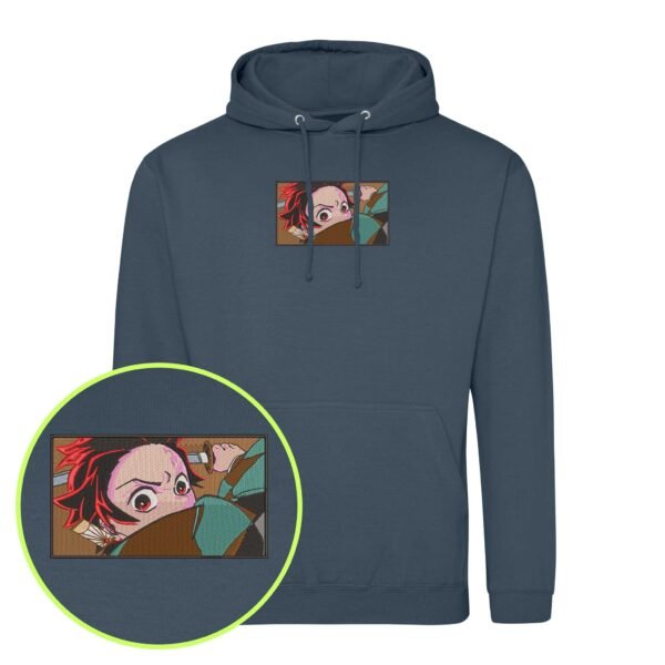 Tanjiro’s Path embroidered Hoodie / Sweatshirt - Image 3