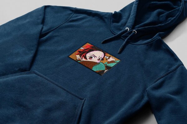 Tanjiro’s Path embroidered Hoodie / Sweatshirt - Image 2
