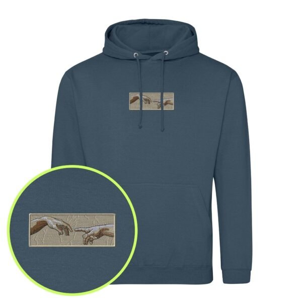 Creation of Adam embroidered Hoodie / Sweatshirt - Image 6
