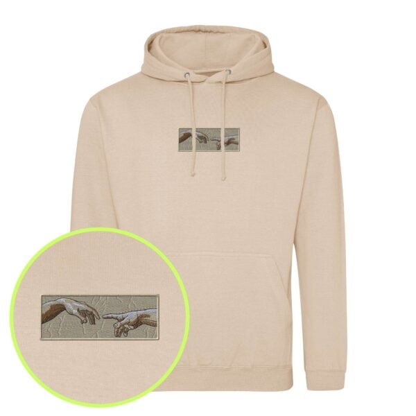 Creation of Adam embroidered Hoodie / Sweatshirt