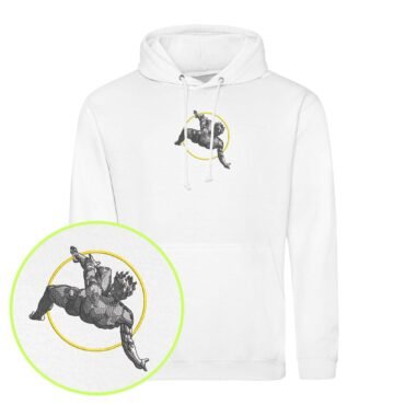 The Fall of Icarus embroidered Hoodie / Sweatshirt