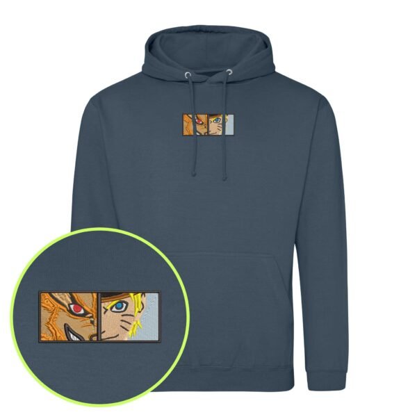 The Fox’s Vessel embroidered Hoodie / Sweatshirt - Image 3