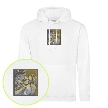 The Pires Kiss embroidered Hoodie / Sweatshirt